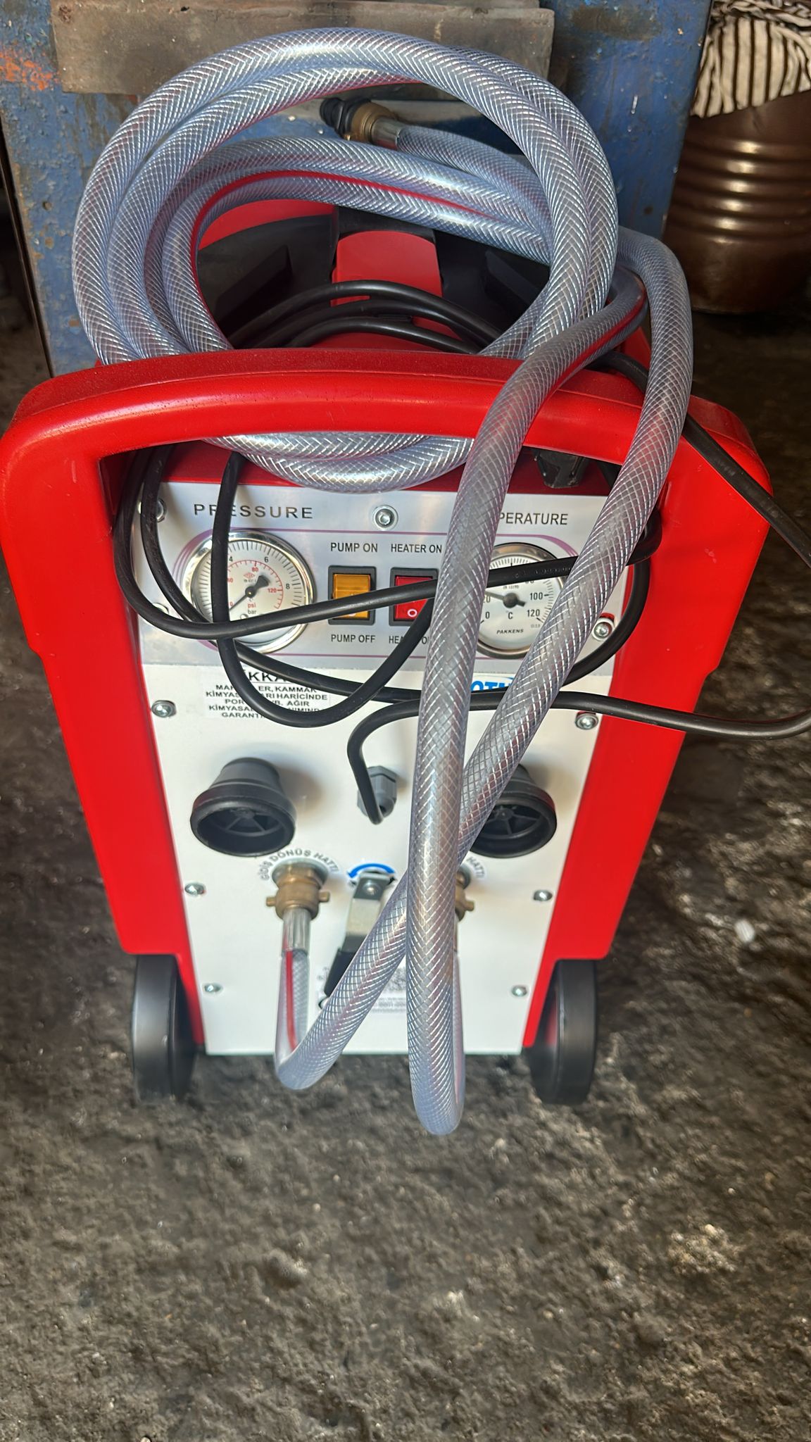 Makina ile kalorifer peteği açma