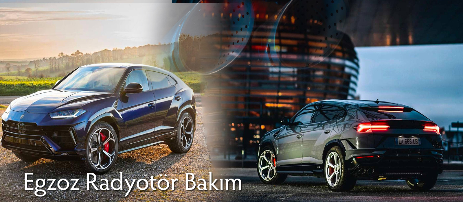 Lamborghini egzoz radyotör tamir